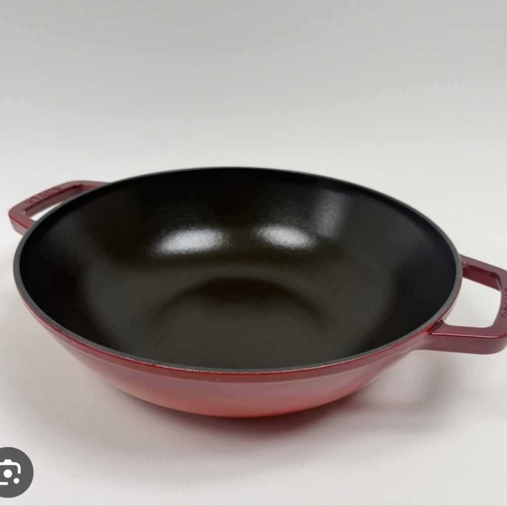 Staub Cast Iron Wok